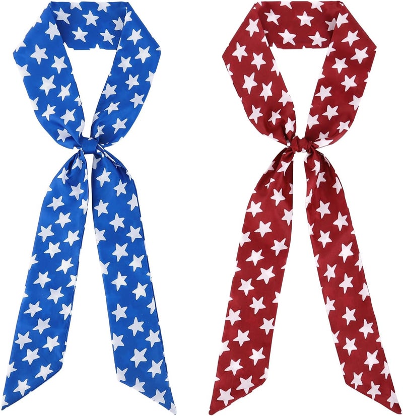 DOCILA Skinny Scarf For Women Fashion Print Silk Feeling Hair Head Scarf Thin Purse Bag Scarves Headband Handbag Accessories - Image 1